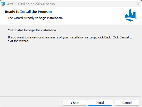 Go through the installer steps and click Install.