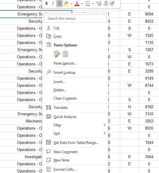 Displaying the two finger click feature known as the context menu