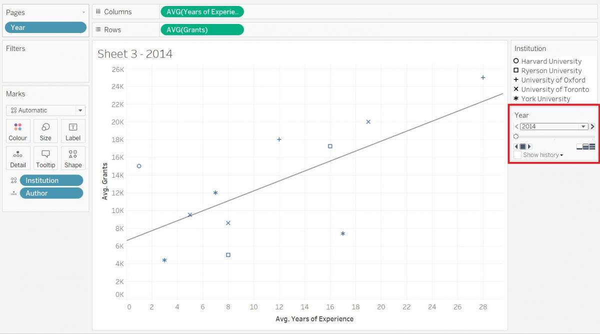 Image highlighting the outcome of the Pages shelf operation, with the control bar to the right showing the arrow bars, play, and stop controls.