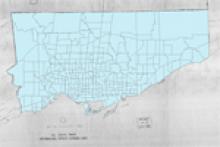 Thumbnail for City of Toronto (and greater area) - 1961 Census of Canada census tract boundary files and attribute data